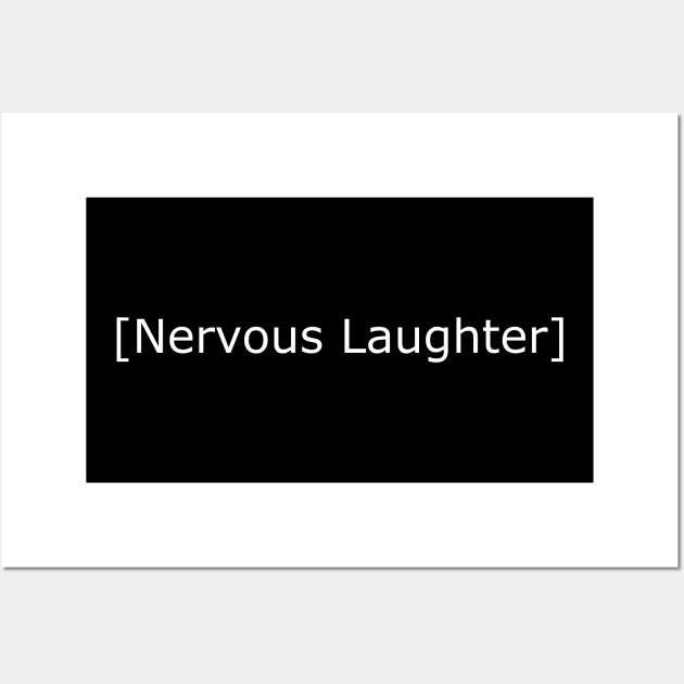 Nervous Laughter Wall Art by EndlessClavicle